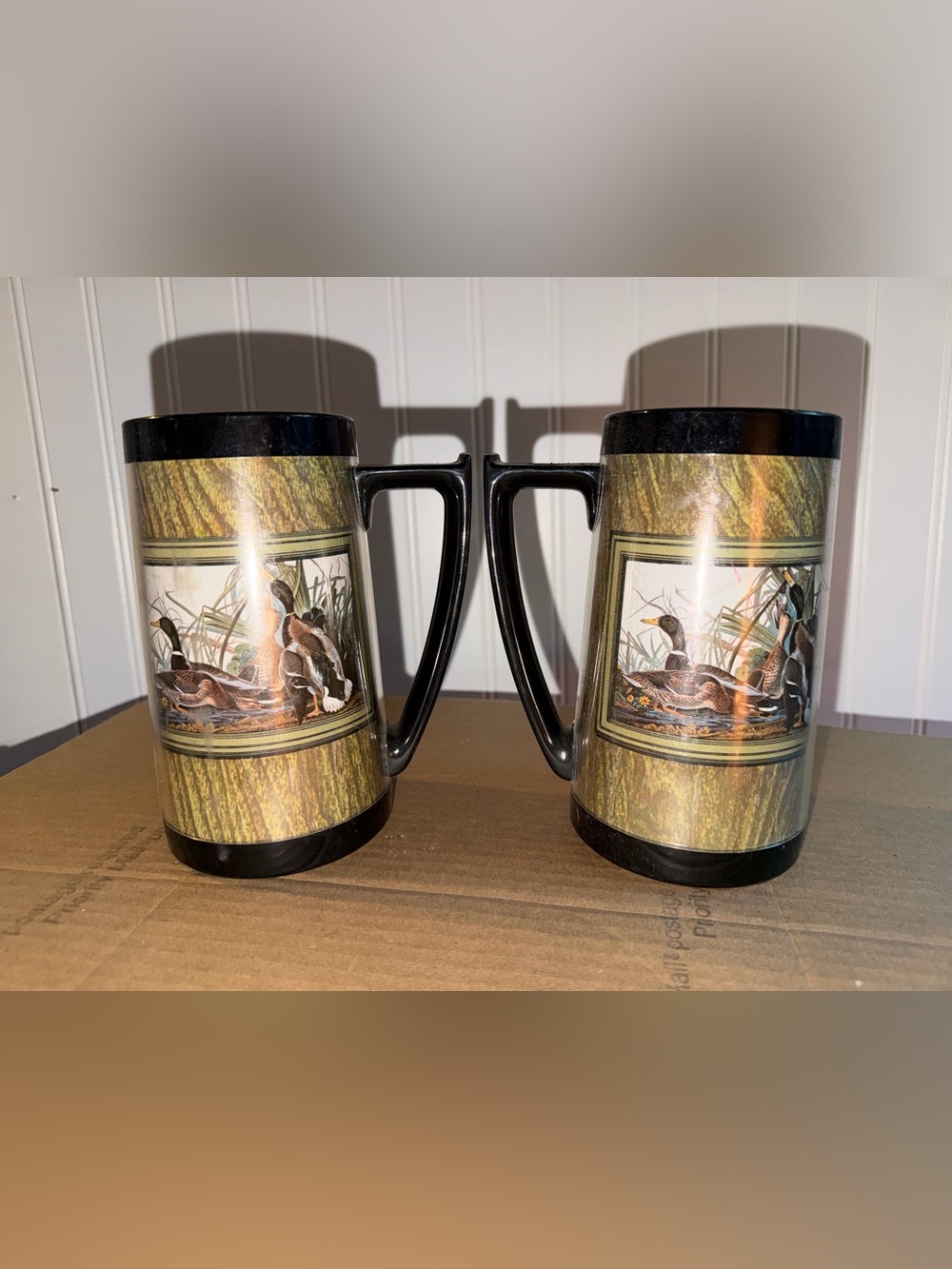 Duck Thermo-Serv Plastic mugs Set of Two
